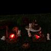 Playing House Fairy Garden Decor Villa Scene Model Dollhouse Bonfire Miniatures Campfire