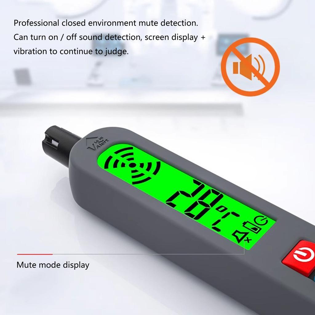 Portable Leak Detectors Compact Gas Detection Device High Accuracy Sensor Fast Warning System for Kitchen Bathroom