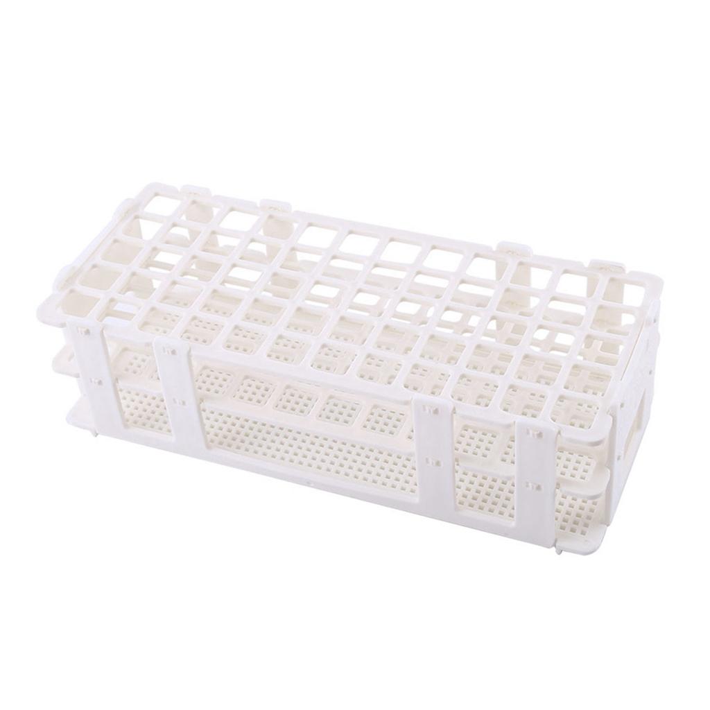 1pc Plastic Test Tube Rack 60 Holes Holder Storage Stand Lab 3 Layers 16mm Hole