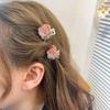 Super Fairy Dopamine Flash Alloy Flower Hair Clip Fresh Exquisite Ponytail Clip Girlish Heart Elegant Versatile Hair Accessory