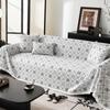 Summer Cool Ice Silk Sofa Cover Towel Non-Slip Sofa Cover Seat Cushion for Summer Summer Sofa Cushion
