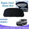 Car Engine Hood Sound Pad for Land Rover Discovery 3 4 LR3 L319 2005~2016 Heat Insulation Cotton Mat Linner Interior Accessories