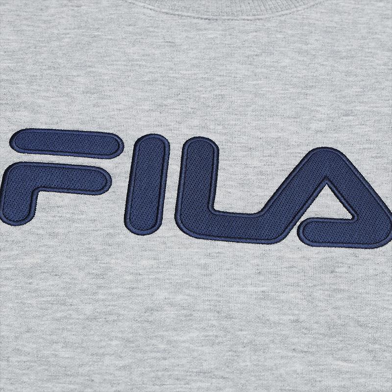 Fila Оригинальный флисовый пуловер Модный Классический Универсальный Мягкий Удобный Свободный Свитшот Свитшот унисекс F51U549202F-MG