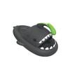 Fashion Women Lantern Fish Slides Thick Sole Shark Slippers 2025 Summer New Couple's Indoor Outdoor Man's Anti Skid Home Funny Slides