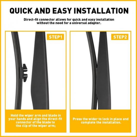 Rear Wiper Blade Assembly Arm Fit Ford 2013-2017 ESCAPE 2011-2018 EXPLORER