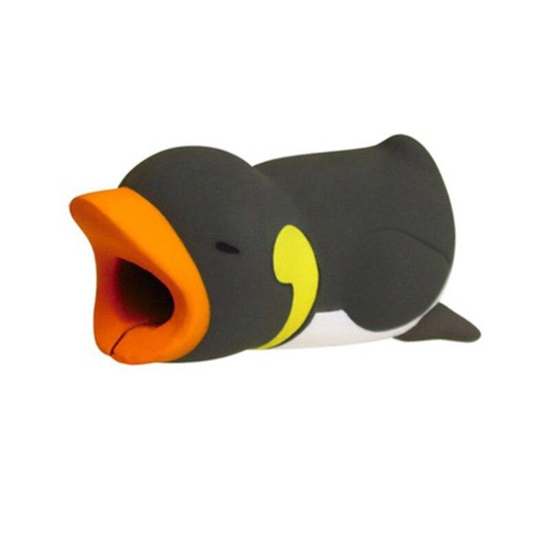 Защитный шнур для кабеля с милыми животными, защитный провод с рисунком из мультфильма, светящийся силиконовый чехол, устройство для намотки зарядного кабеля для кабеля зарядного устройства для телефона