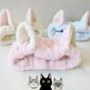 Коралловый флис повязки на голову с кошачьими ушками для женщин, милые мягкие повязки для волос, мытье лица, макияж, тюрбаны, повязки на голову, аксессуары для волос для девочек