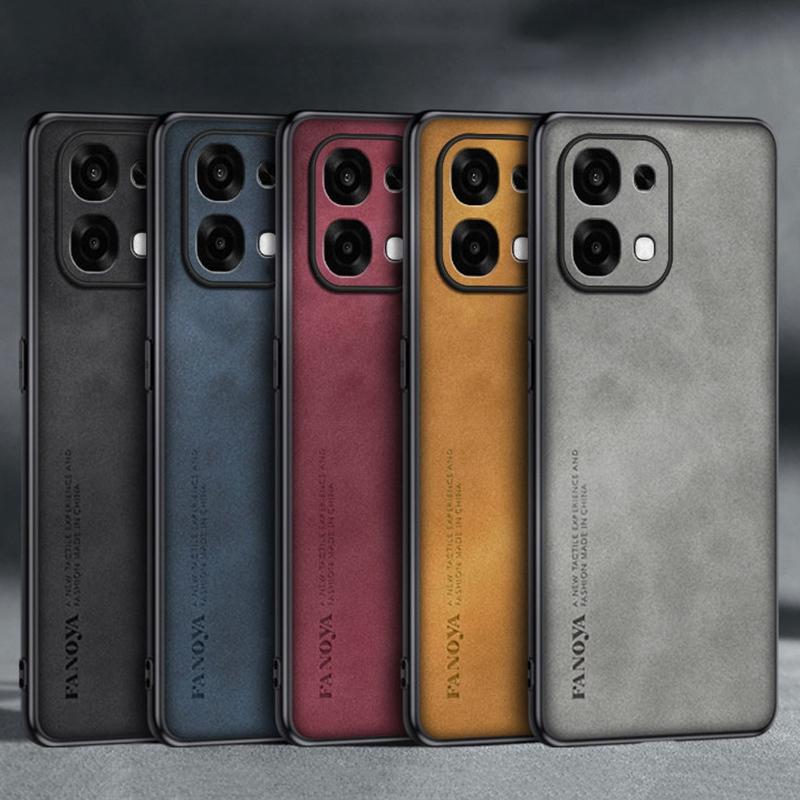 Для OPPO F31 A6 Pro 5G Чехол Роскошный Чехол для телефона из искусственной кожи Для OPPO A6 Pro 4G Задняя крышка Матовый силиконовый Ударопрочный Полная защита