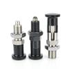 Return & Rest Type Index Bolts Indexing Plunger ,Fine Thread ,Aluminum Knob,Stainless Steel & Carbon steel Knop Plunger