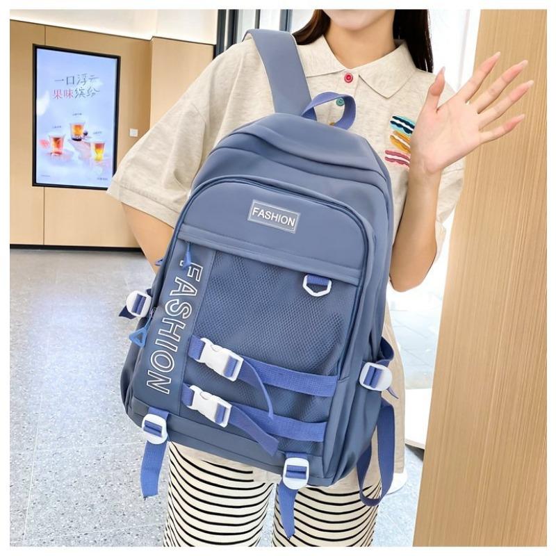 2023 Новый универсальный женский рюкзак для отдыха, ученицы средних и старших классов, большой вместительный дорожный рюкзак