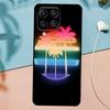 Чехол 80-х Ретровейв Неоновые Пальмы для Samsung Galaxy M33 M35 M55 M15 M12 M13 M14 M34 M54 M53 M21 M31 M11 M32 M52 M06 M16