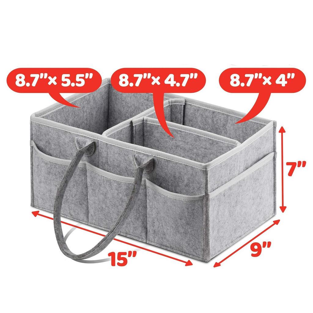 Органайзер, портативный держатель, сумка-органайзер для детских подгузников, органайзер для пеленального столика и автомобильных ящиков для хранения предметов первой необходимости в детской комнате