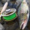 Fly Fishing Reel 4 Sections Portable Glass Carbon Ultra-light Weight for Travelling River Fishing