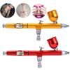 Dual Action Gravity Feed 0.3Mm Spray Airbrush Gun Nail Art Paint Tattoo Tool