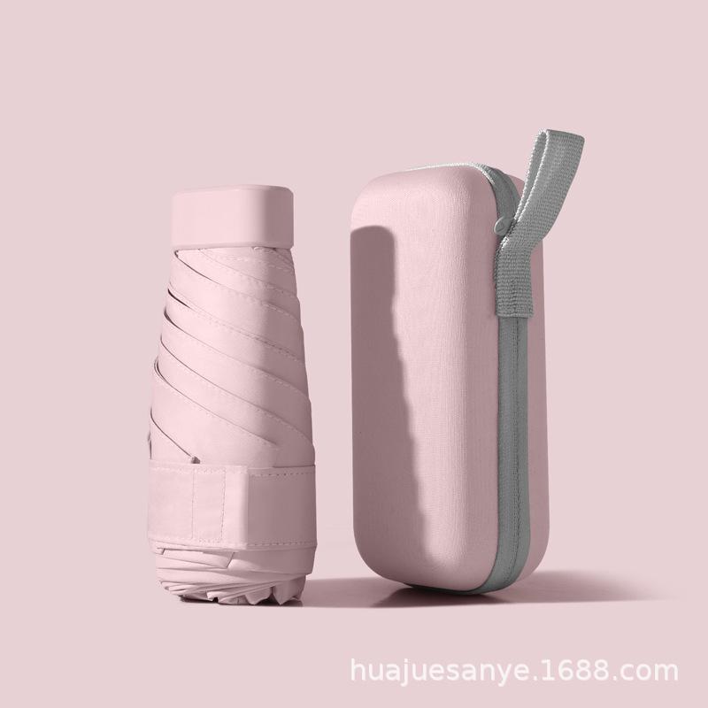 Плоский 60% зонт солнцезащитный 14см картонный 50% зонт складной мини ультралегкий капсульный зонт от солнца зонт