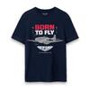 Top Gun: Maverick Mens Born To Fly T-Shirt