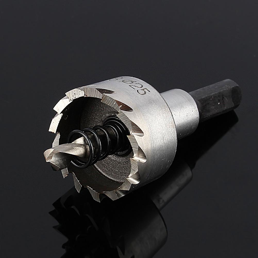 Stainless Steel Drill Bit Metal Heavy Duty Hole Saw Cutter Tool 25mm