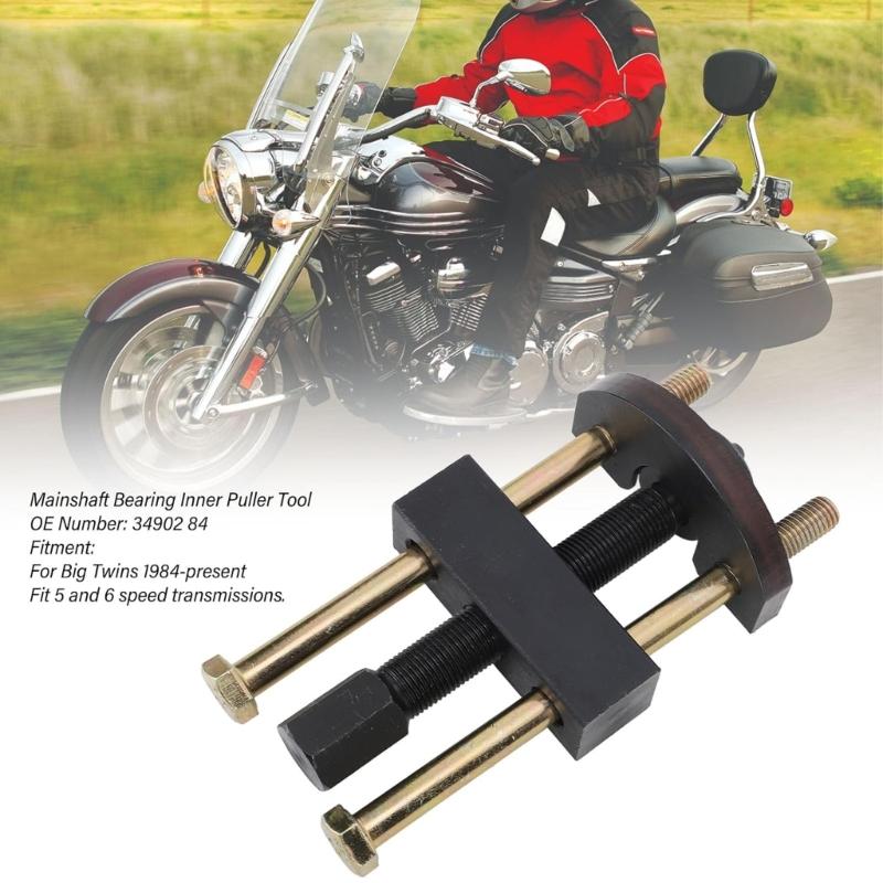Mainshaft Inner Bearing Race Tool Puller Installer Compatible for Big Twin Transmission 34902-84
