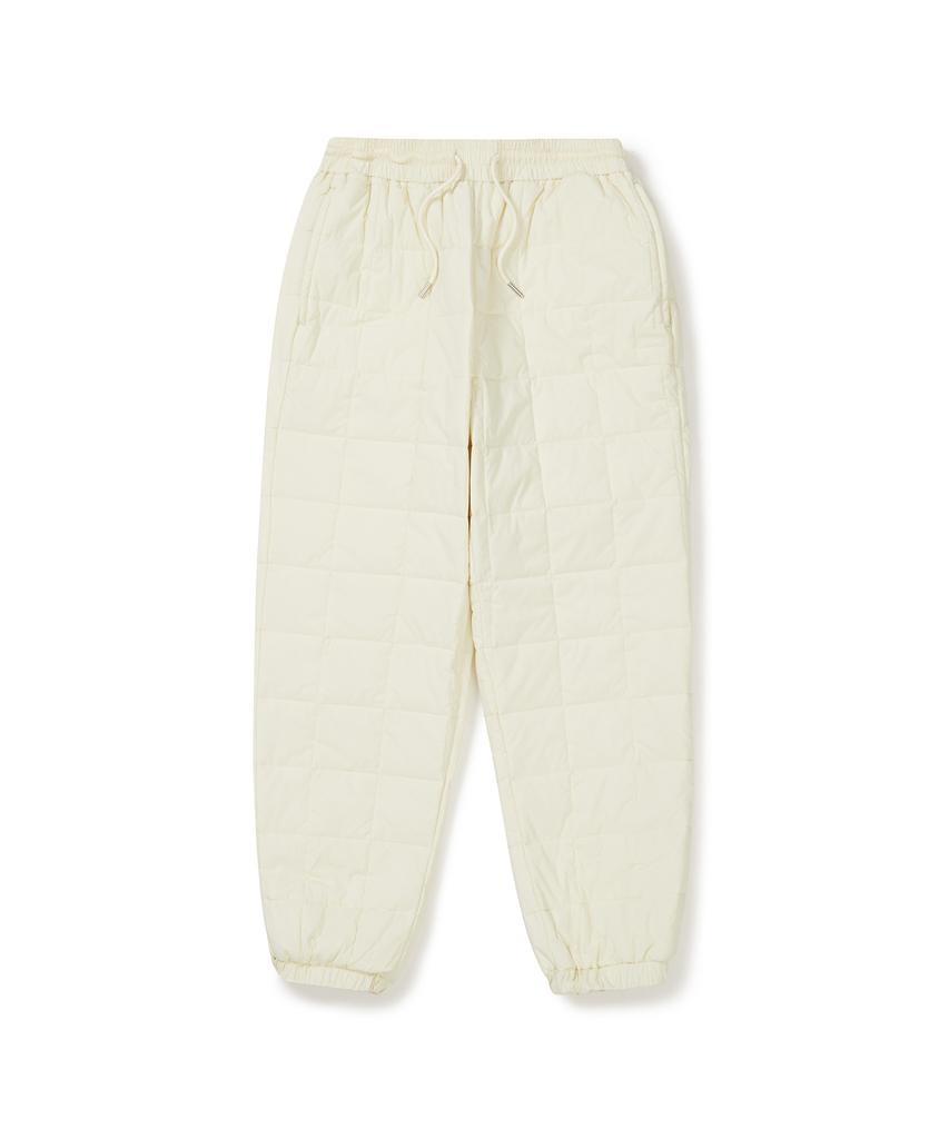 CLOVE [24Fw Clove] Quilted Pants (Ivory)