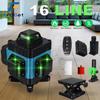 3D/4D 16/12/8 Линий Уровень Самовыравнивающийся 360 Горизонтальный И Вертикальный Перекрестный Супер Мощный Зеленый Лазерный Уровень Лазерный Уровень