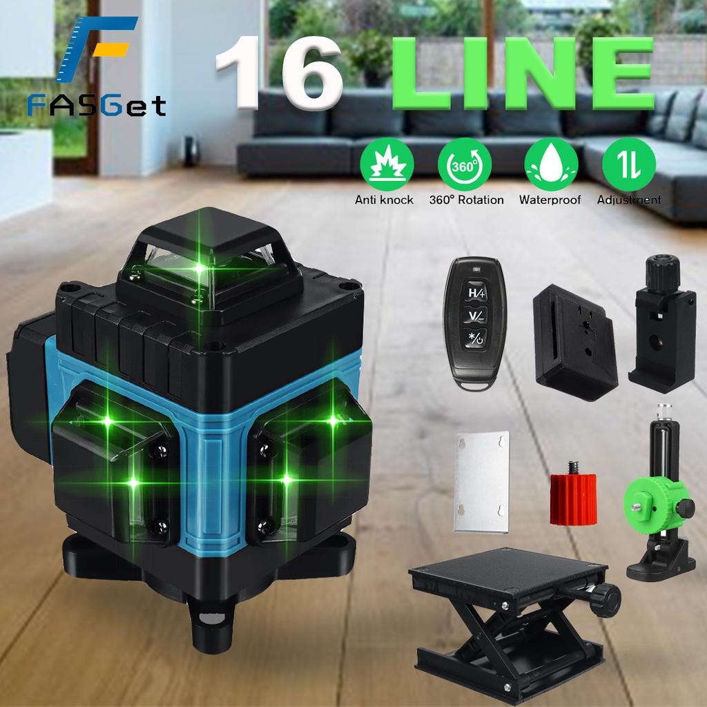 3D/4D 16/12/8 Линий Уровень Самовыравнивающийся 360 Горизонтальный И Вертикальный Перекрестный Супер Мощный Зеленый Лазерный Уровень Лазерный Уровень