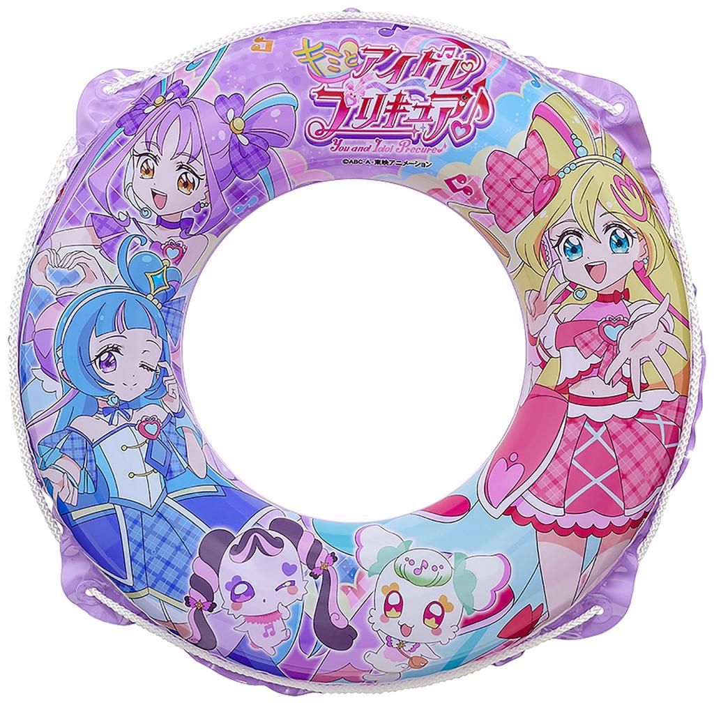 IGARASHI Kimi To Idol Float 60cm The Inner Circumference of the Float When Inflated Is Approximately Precure (with Rope) AFD-60B 85-90cm