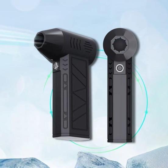 Мини электрический снегоочиститель ручной воздуходув турбовоздуходувка со светодиодом High