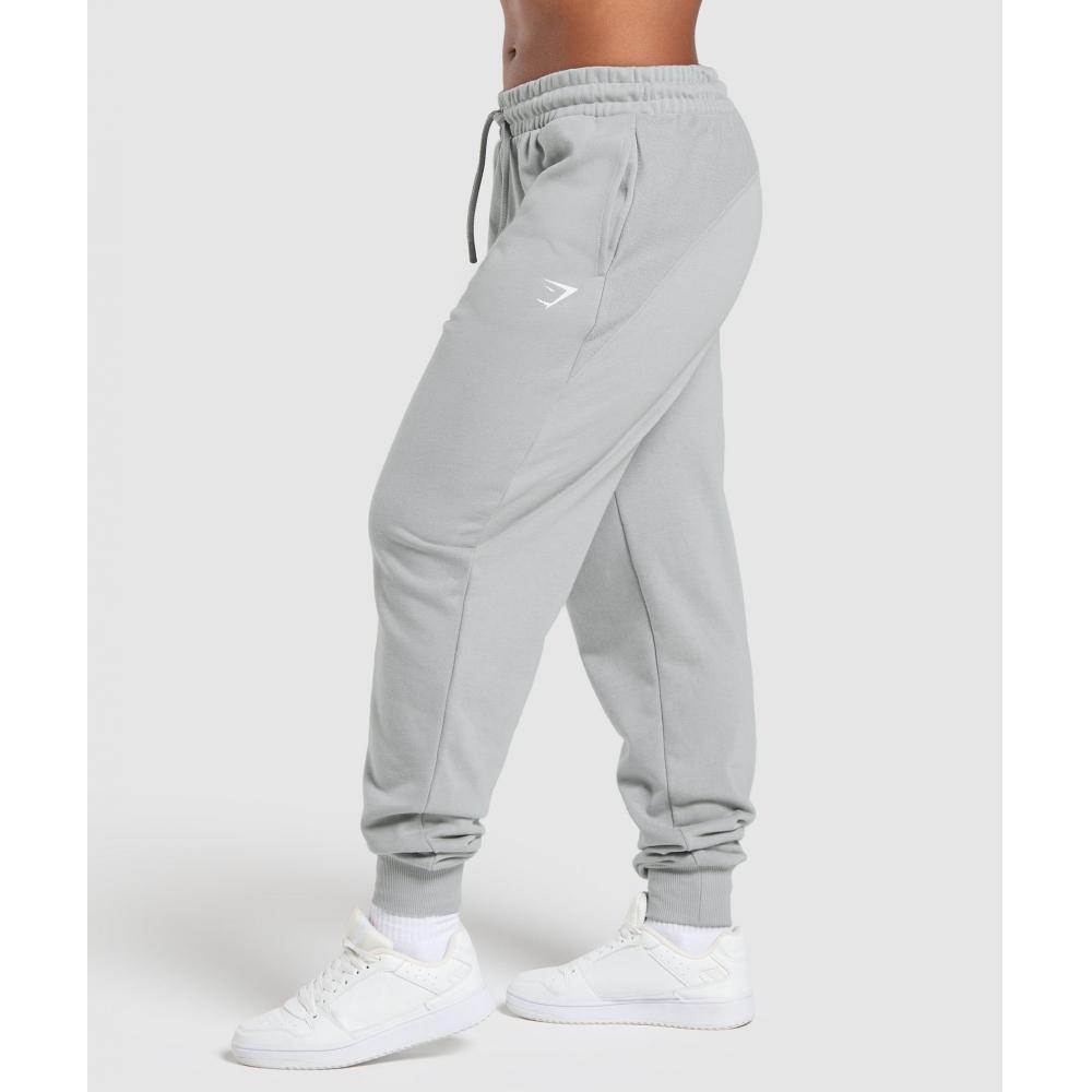 Gymshark Power Joggers Silver Grey B3a4s Gcb1