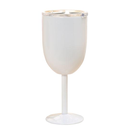 10 унций изолированный коктейльный бокал с двойными стенками и высокой крышкой стакан для коктейлей вина холодных напитков бокал из нержавеющей стали