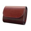 Kotocal Mini Wallet Genuine Leather Gion Bill Does Not Fold Bifold Small Wallet Red Wine Red [COTOCUL] Men's (Bordeaux)