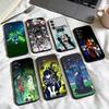 Аниме B-Blue S-Lock S Чехол для телефона Для Samsung Galaxy A73,A72,A71,A70,A53,A52,A51,Другие Мягкий Черный Корпус
