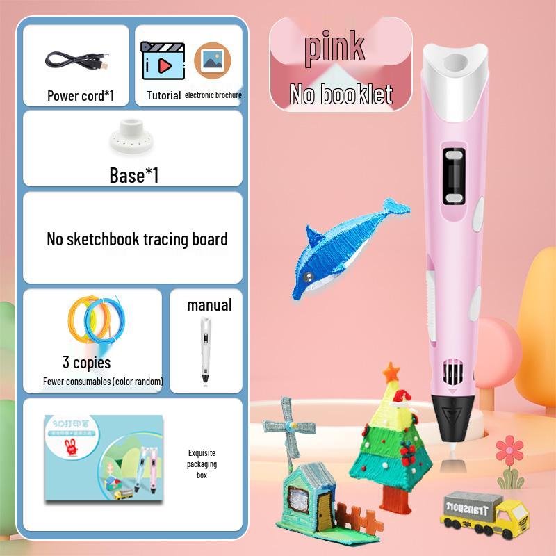 3D ручка для волшебной печати для детей - Оригинальный инструмент для рисования граффити