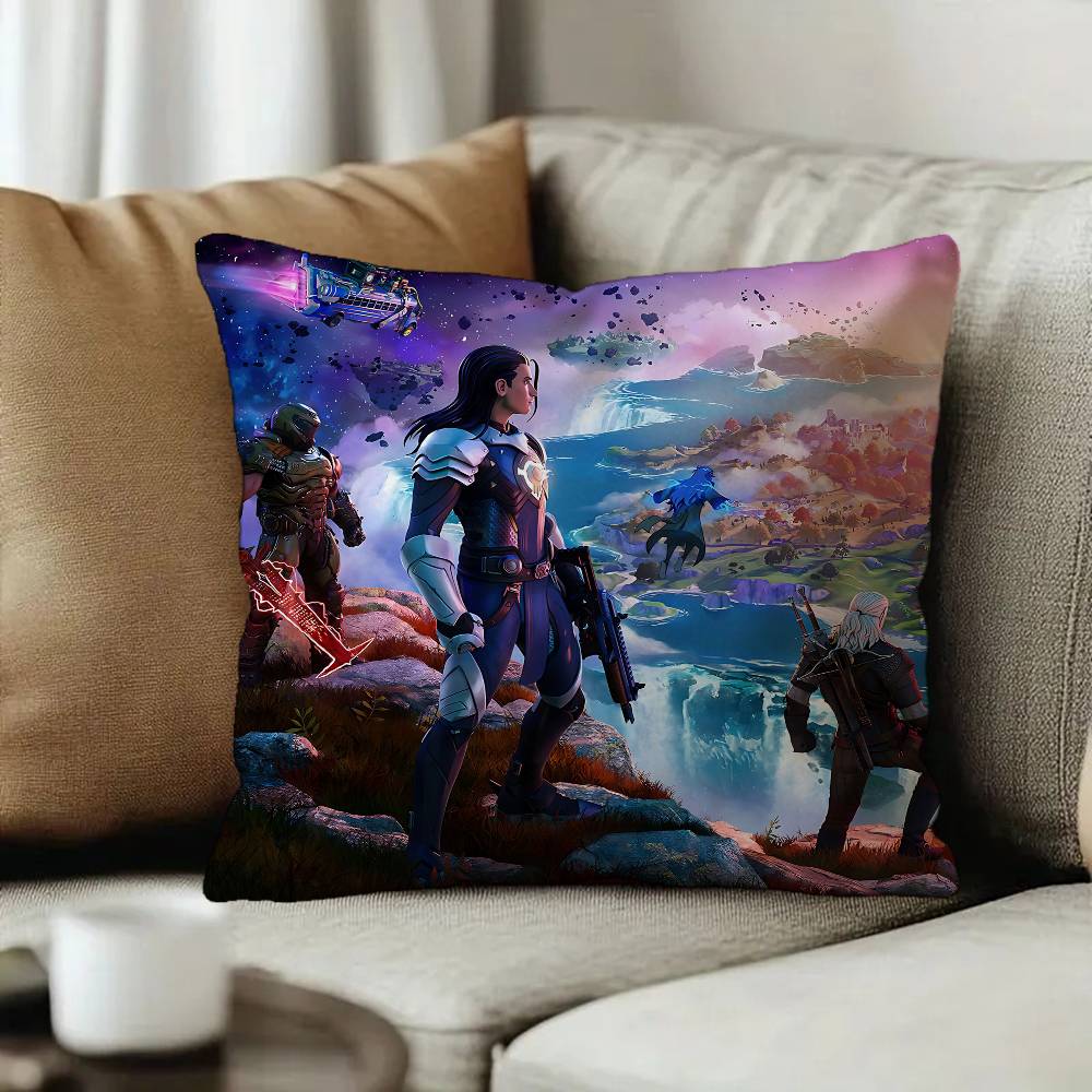 Cartoon Video Game FFortnites Pillow Anime Pillow Sofa Bed Head Pillow Cover Cushion Cover x cm Fashion