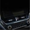 For Toyota Corolla -2025 Carbon Fiber Style Dashboard Center Air Vent Trim