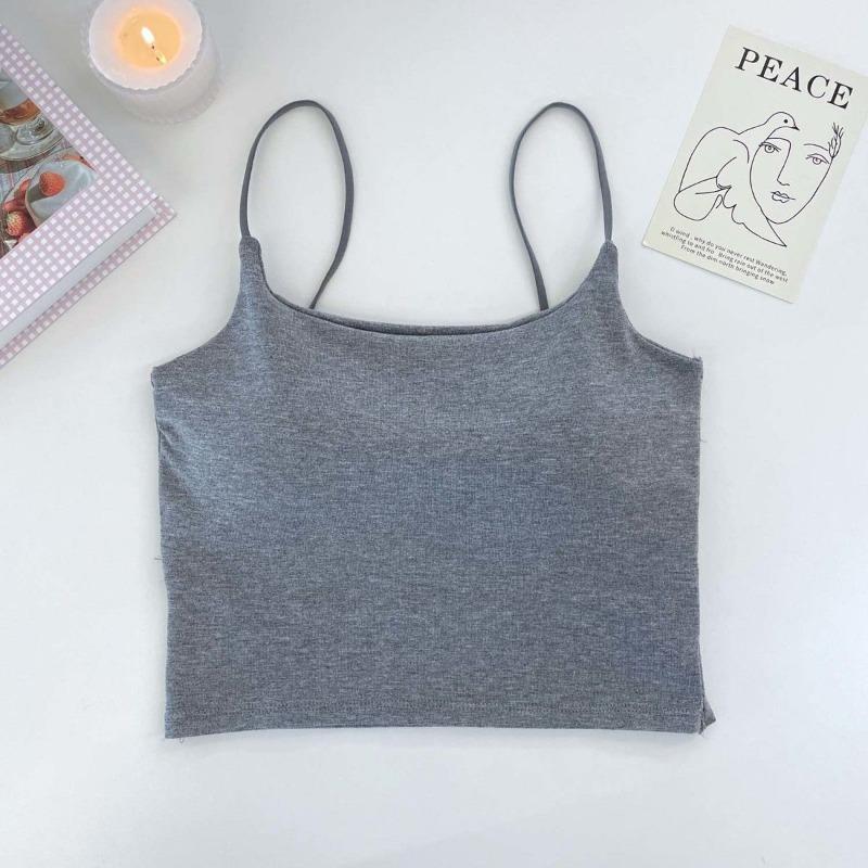Летний женский жилет Design Sense Camisole Vest Модная женская уличная одежда для девочек Топы-майки