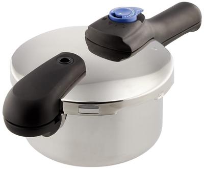 Скороварка Pearl Metal из нержавеющей стали с подсветкой, переключением одной рукой, экономия времени, совместимая с IH, 2,5 л, HB-2055