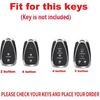 Smart Remote Key Fob Holder Fit for Chevrolet Chevy Equinox Camaro Genuine Leather Car Keycover 2/3/4/5 Buttons