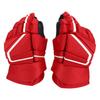 1 Pair Red Ice Hockey Gloves Hand Protection Adult Ice Hockey Gloves for Roller Skating 8 Inches