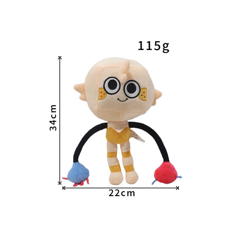 Кусочки плюша New Dandy's World: Периферийная плюшевая кукла Dandy's World Game