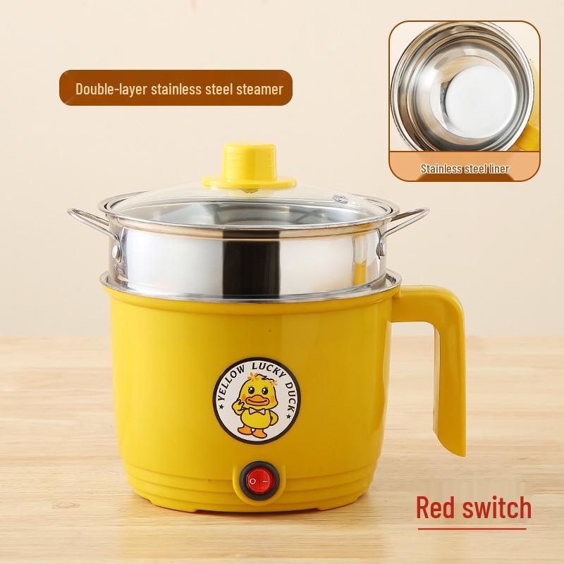 Мини-мультиварка: Готовит на пару и варит для одного человека, идеально подходит для общежитий