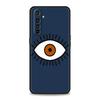 Чехол для телефона с принтом Синий Глаз Удачи и Сглаза Для Realme 10 9 8 5G 7 6 GT2 Pro Plus 9i 8i C21 C11 C25 C35 GT Neo 2 3 3T Черный Чехол