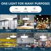 1pc High Power LED Light Bulb – 50W/30W/20W/18W/12W, E26/E27 Base 6000K Light For Home, Bedroom, Party, And Holiday Decoration