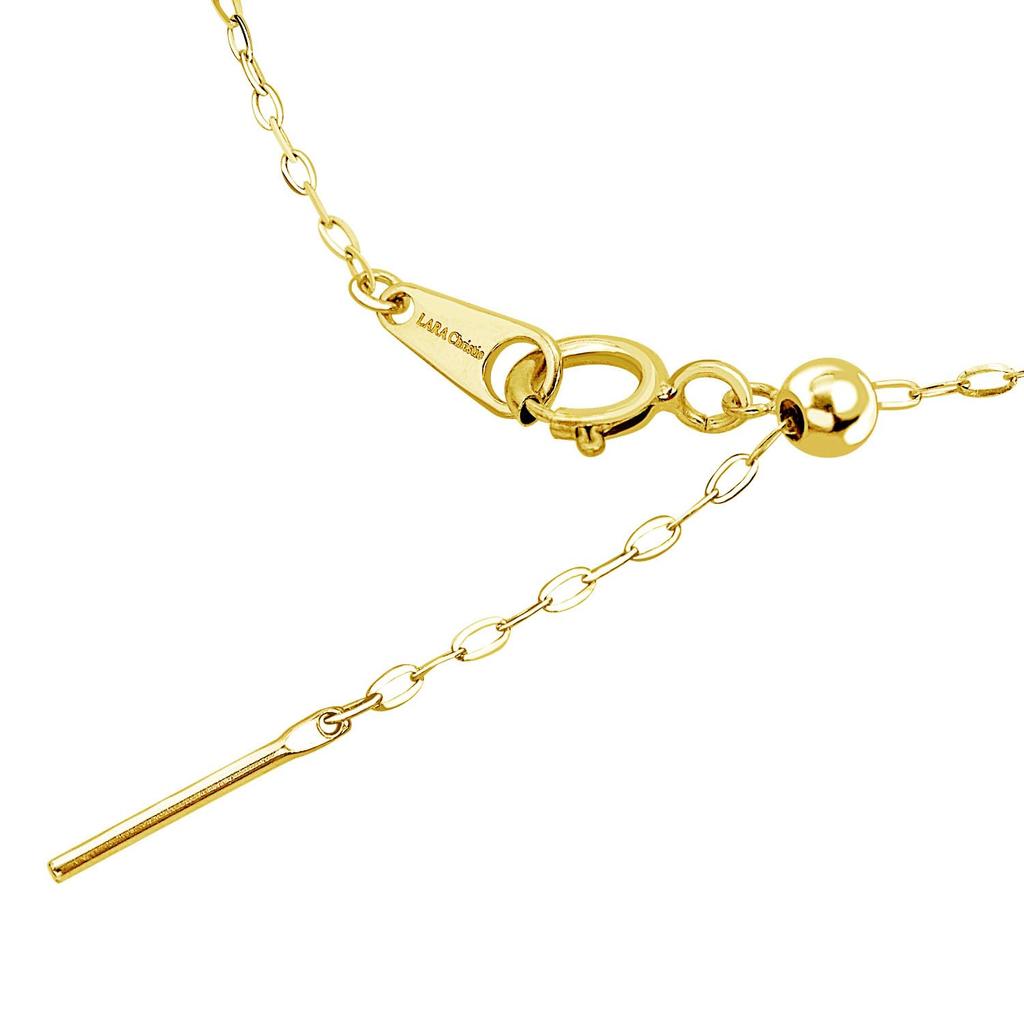 Lala Christie Black Pearl 12mm with Certificate of 18K Gold Women's Necklace, (18K Gold), Authenticity, (lp107-0001-yg)