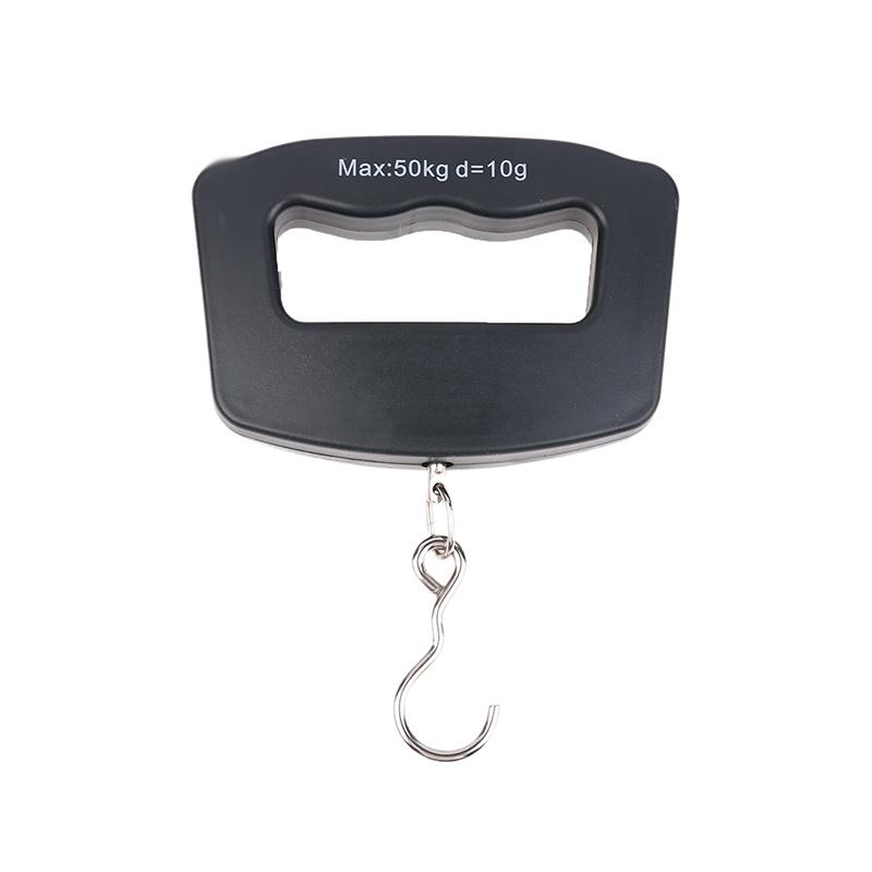 50 кг Цифровые дорожные весы для багажа Портативные ручные электронные подвесные весы Весы для экспресс-доставки с крюком