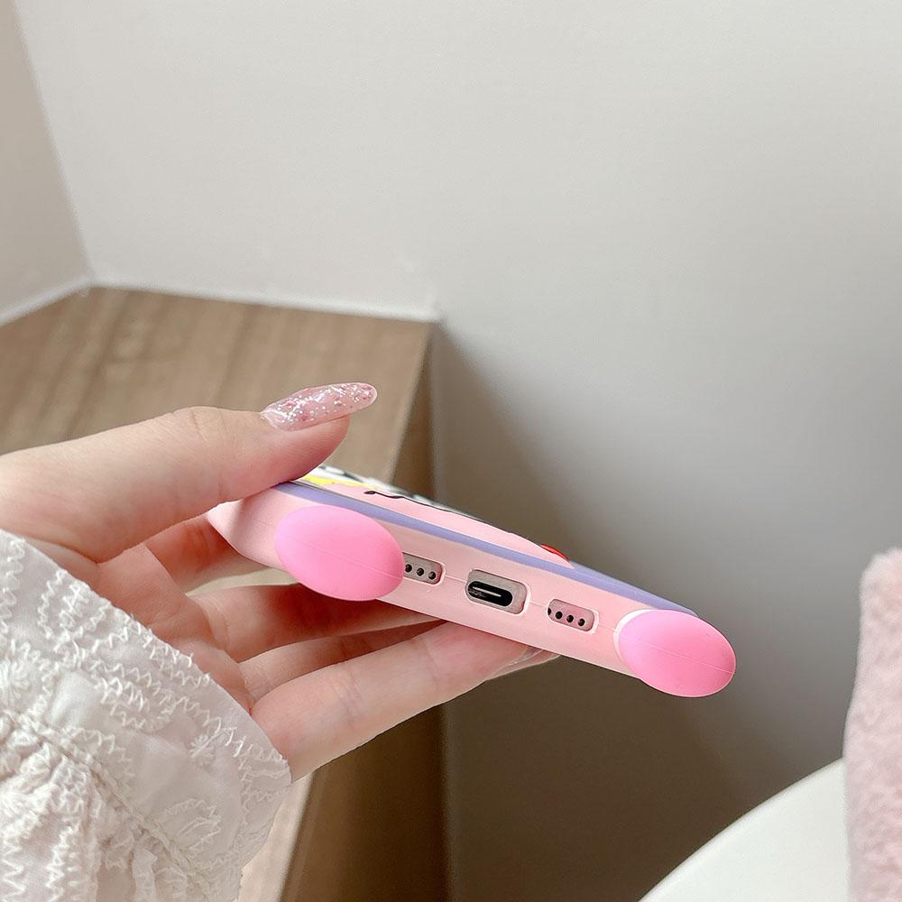 Kawaii 3D мультфильм силиконовый чехол для телефона Xiaomi 13 14 15 Redmi K60 K70 K80 Pro милый анти-падение мягкий силиконовый чехол для Huawei Nova13 Nova12 Honor подарок