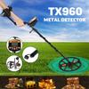 9V Professional Underground Metal Detector Gold Detectors LCD Display Sound Mode Treasure Hunter Tracker Finder