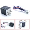 3pin LED Turn Signal Flasher Relay Fix Hyper Flash Adjustable 12V Car Motorcycle