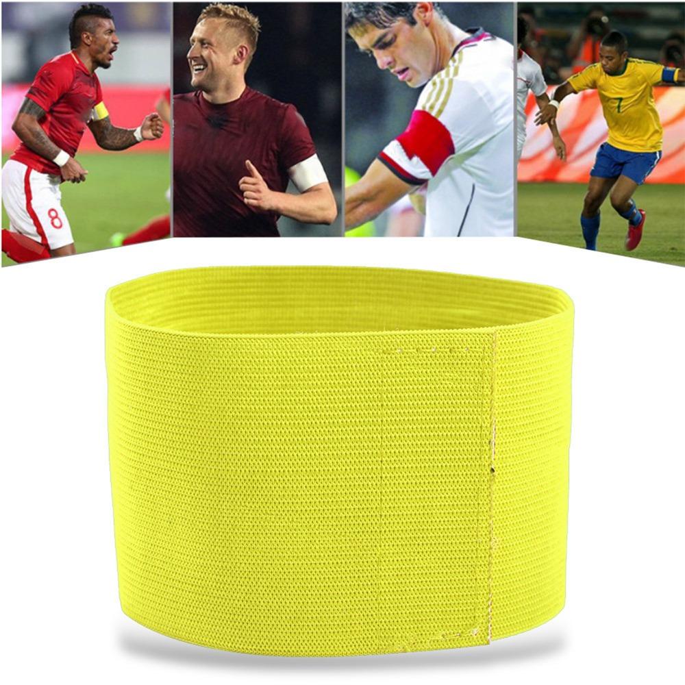 4PCS Breathable Soccer Armbands Elastic Sports Armbands Professional Captain Armbands Volleyball