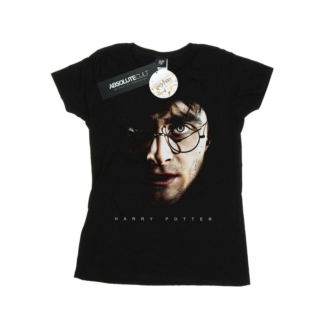 Harry Potter Womens/Ladies Dark Portrait Cotton T-Shirt