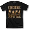 Creedence Clearwater Revival Рок-концертный тур Винтажный графический дизайн Футболка Унисекс Футболка